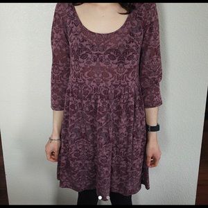 Forever 21 Purple Floral Dress